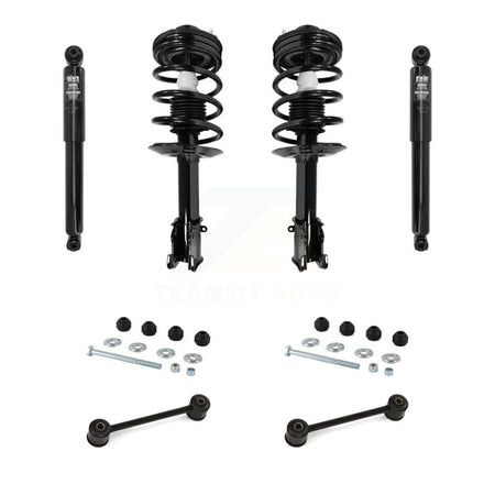 Front Rear Complete Strut Shock & TOR Bar Link Kit For 2001-2010 Chrysler PT Cruiser KSS-107683