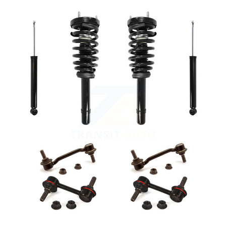 Front Rear Complete Strut Shock & TOR sway Bar Link Kit For Hyundai Sonata Azera KSS-107687