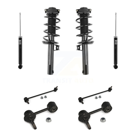 Front Rear Complete Strut Shock & TQ sway Bar Link Kit For Volkswagen Tiguan Limited KSS-107689