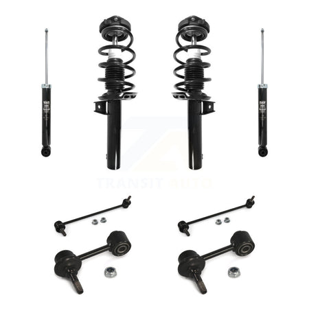 Front Rear Complete Strut Shock & TQ sway Bar Link Kit For Volkswagen Rabbit Audi A3 KSS-107690