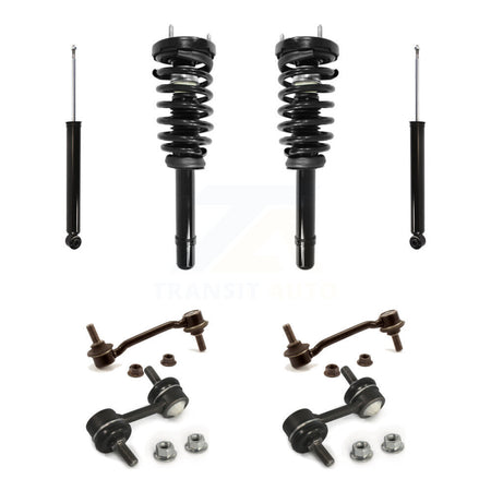 Front Rear Complete Strut Shock & TQ sway Bar Link Kit For Hyundai Sonata Azera KSS-107697