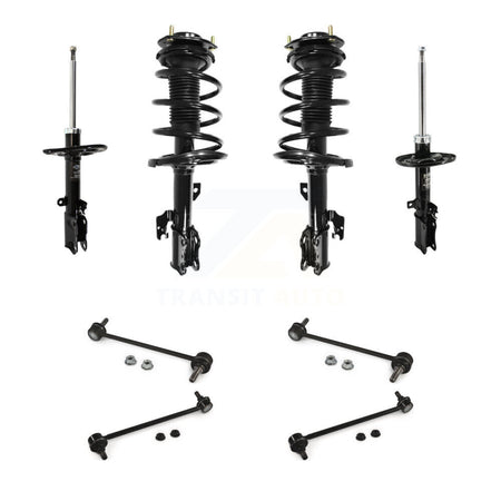 Front Rear Complete Strut & TQ Bar Link Kit (8Pc) For 2008-2012 Toyota Avalon KSS-107712