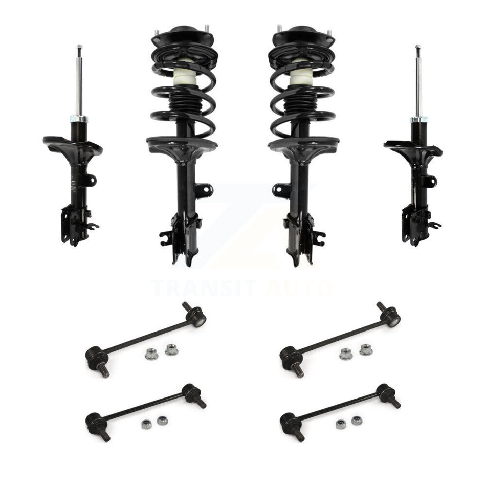 Front Rear Complete Strut & TQ sway Bar Link Kit (8Pc) For Hyundai Tucson Kia KSS-107718