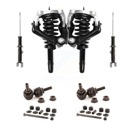 Front Rear Complete Strut & TOR Bar Link Kit (8Pc) For Chrysler Sebring Cirrus KSS-107728