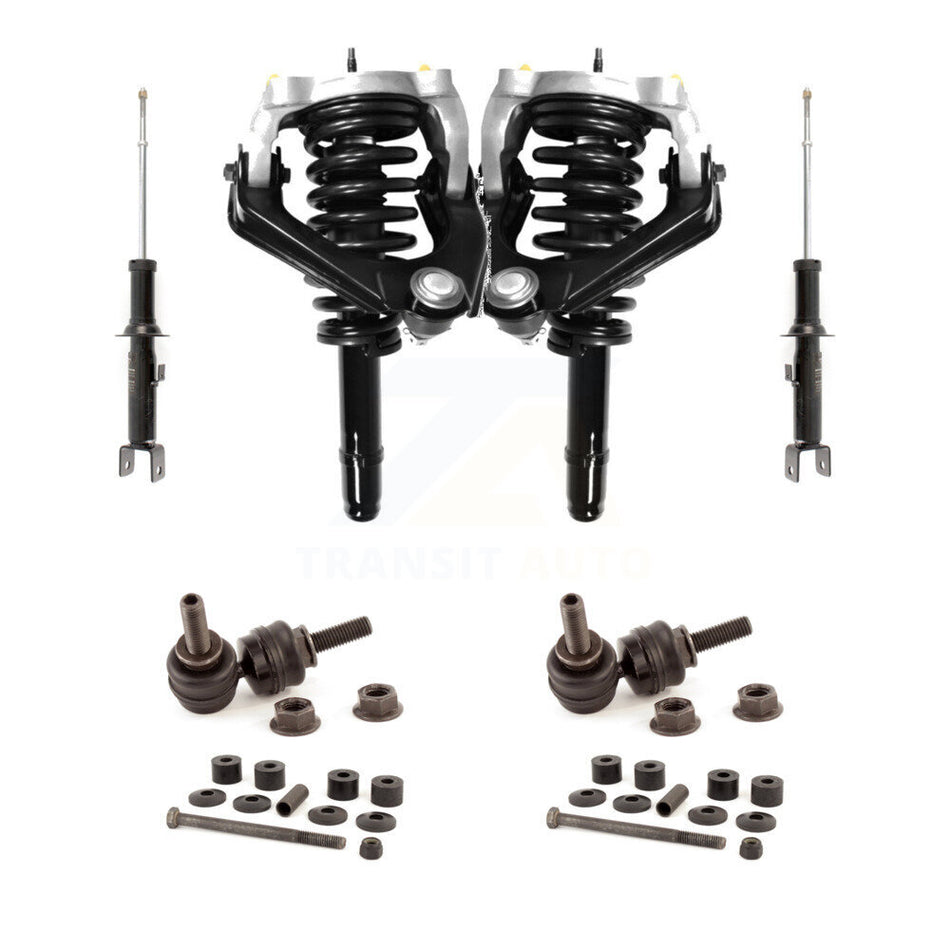 Front Rear Complete Strut & TOR Bar Link Kit (8Pc) For Chrysler Sebring Cirrus KSS-107728