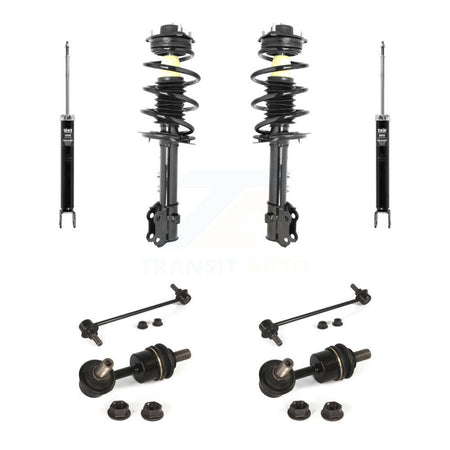 Front Rear Complete Strut Shock & TOR sway Bar Link Kit (8Pc) For Hyundai Tucson Kia KSS-107756