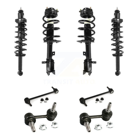 Front Rear Complete Strut & TQ sway Bar Link Kit (8Pc) For 2009-2010 Dodge Journey 3.5L KSS-107818