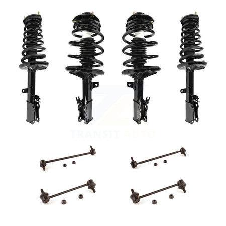 Front Rear Complete Strut & TOR Bar Link Kit (8Pc) For Toyota Camry Solara Avalon Lexus KSS-107829