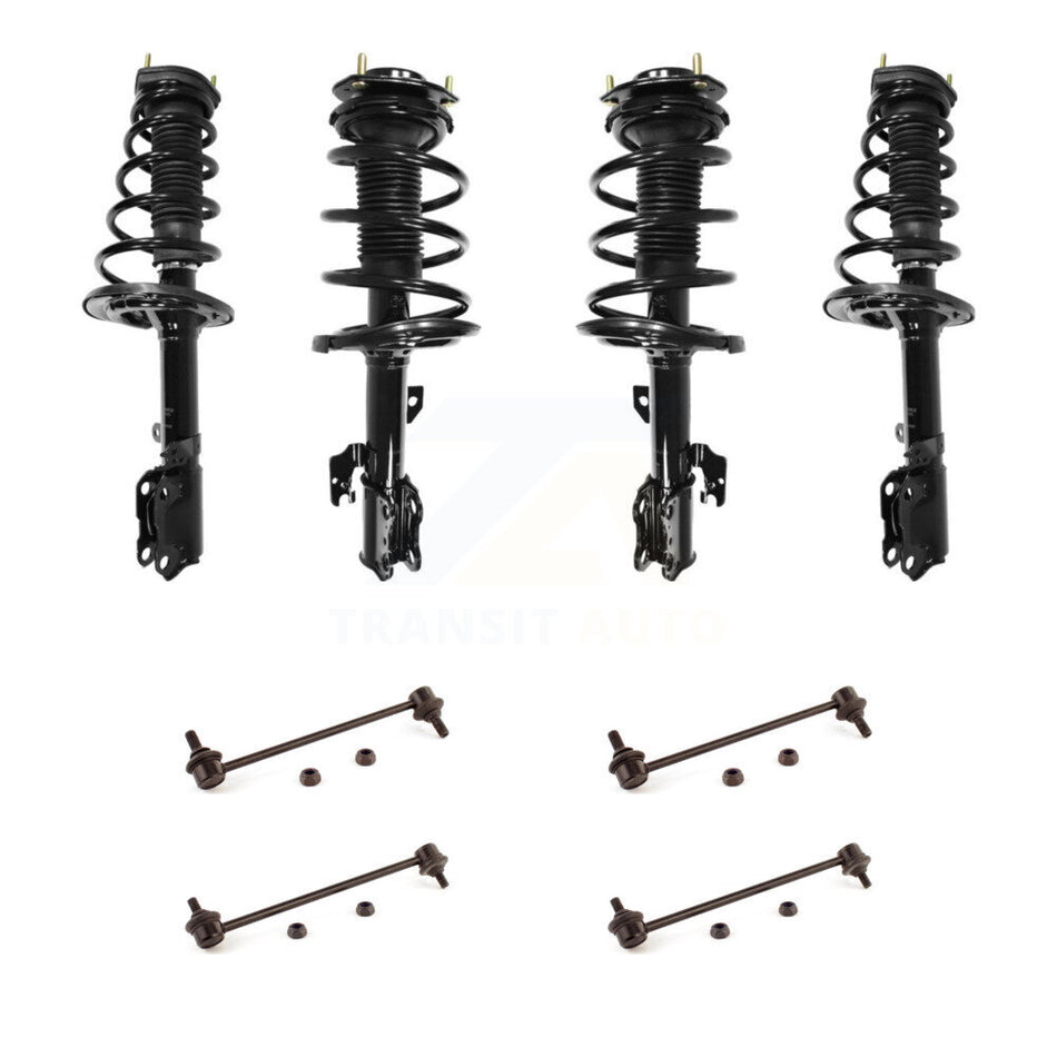 Front Rear Complete suspension Strut & TOR sway Bar Link Kit (8Pc) For Toyota Avalon KSS-107851