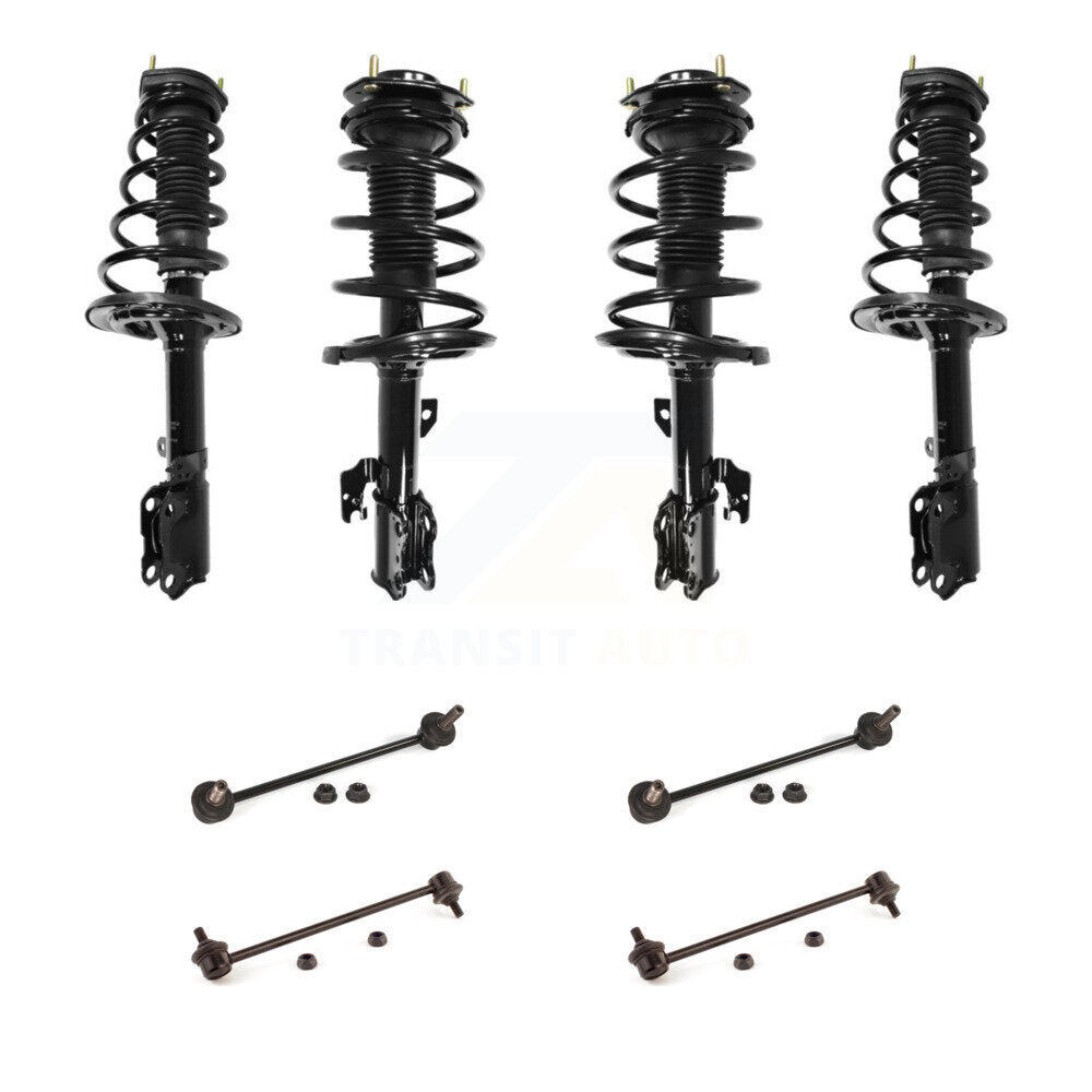 Front Rear Complete suspension Strut & TOR Bar Link Kit (8Pc) For 2007-2009 Lexus ES350 KSS-107854