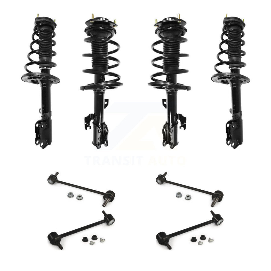 Front Rear Complete Strut & TQ sway Bar Link Kit (8Pc) For 2006 Toyota Avalon To 02 06 KSS-107872
