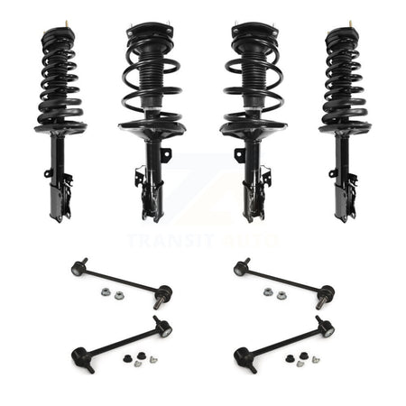 Front Rear Complete Strut & TQ Bar Link Kit (8Pc) For 2002-2003 Toyota Camry Lexus ES300 KSS-107873