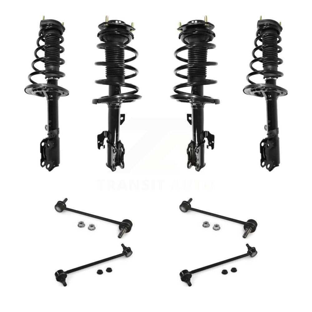Front Rear Complete suspension Strut & TQ sway Bar Link Kit (8Pc) For Toyota Avalon KSS-107874