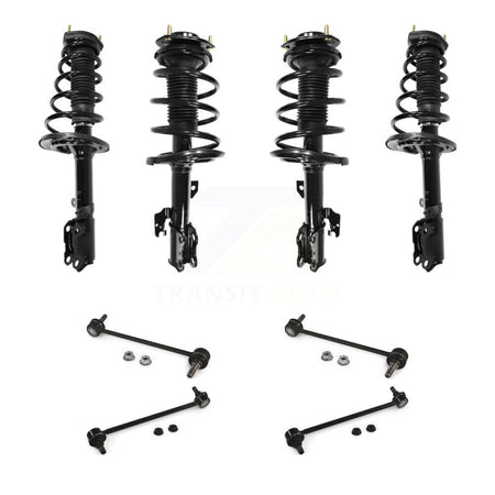 Front Rear Complete suspension Strut & TQ sway Bar Link Kit (8Pc) For Toyota Avalon KSS-107874
