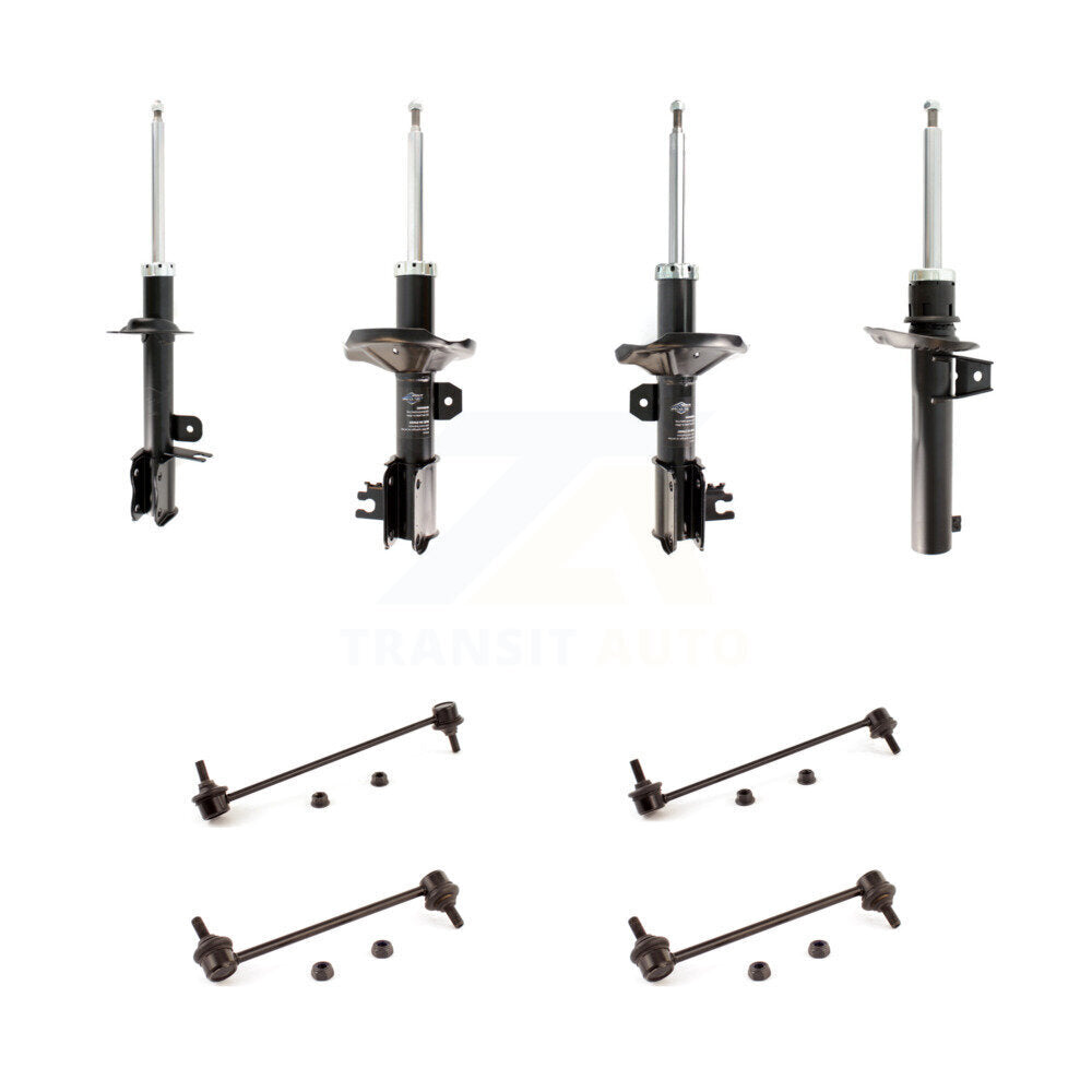 Front Rear suspension Strut & TOR sway Bar Link Kit (8Pc) For Chevrolet Optra KSS-107877