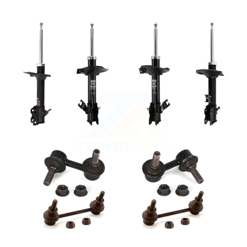 Front Rear suspension Strut & TOR sway Bar Link Kit (8Pc) For 2005-2006 Nissan X-Trail KSS-107878