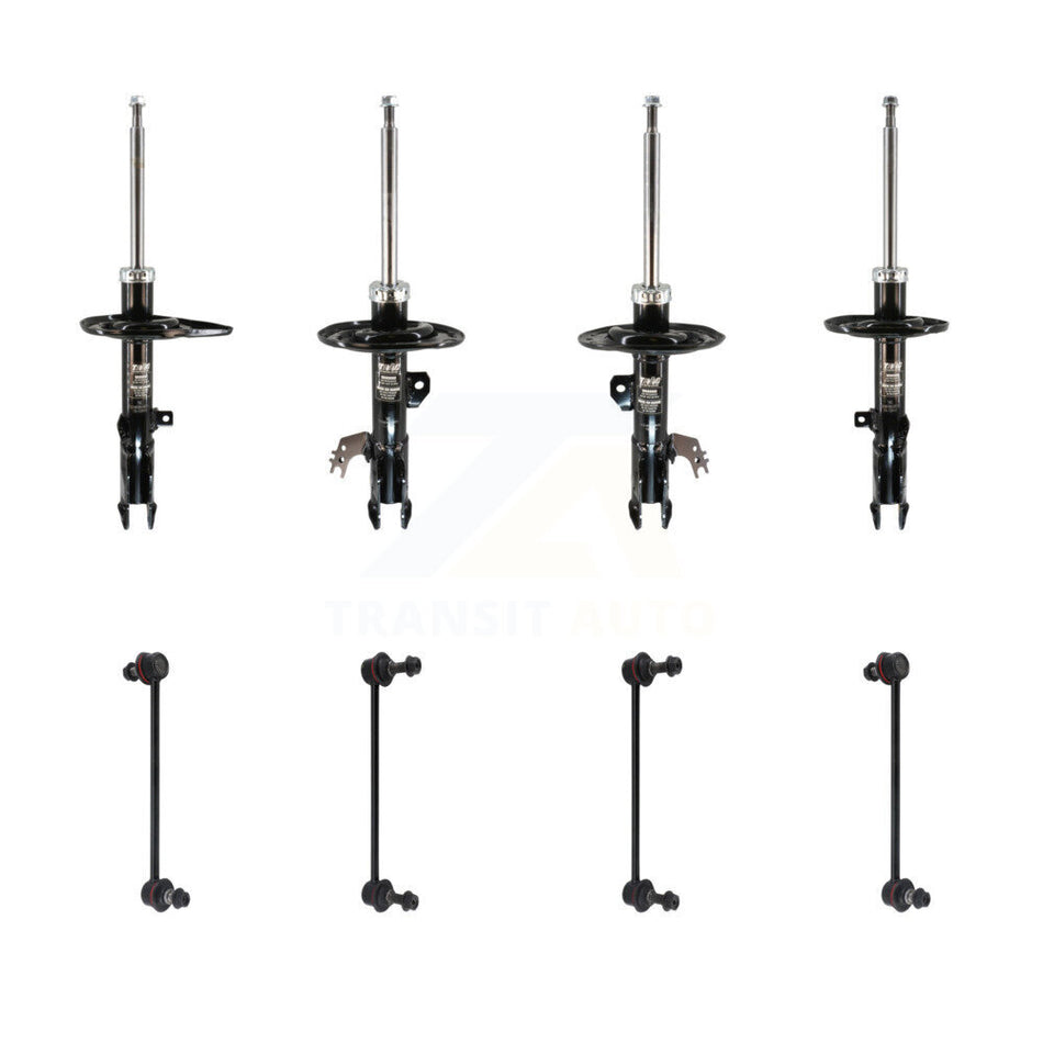 Front Rear suspension Strut & TOR sway Bar Link Kit (8Pc) For Toyota Camry KSS-107879