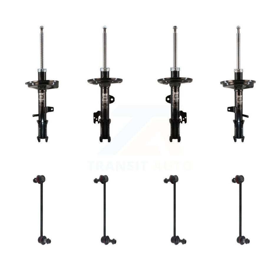 Front Rear suspension Strut & TOR sway Bar Link Kit (8Pc) For 2009-2015 Toyota Venza AWD KSS-107883