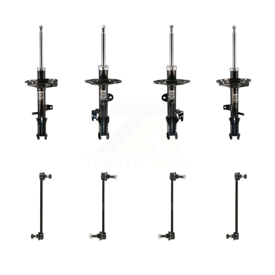 Front Rear suspension Strut & TQ sway Bar Link Kit (8Pc) For Toyota Highlander AWD KSS-107887
