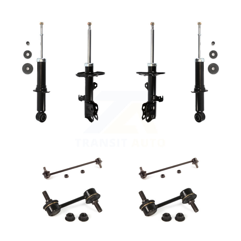 Front Rear suspension Strut & TOR sway Bar Link Kit (8Pc) For 2010 Pontiac Vibe FWD KSS-107892