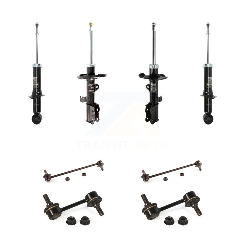 Front Rear suspension Strut & TOR sway Bar Link Kit (8Pc) For 2003-2006 Toyota Corolla KSS-107893