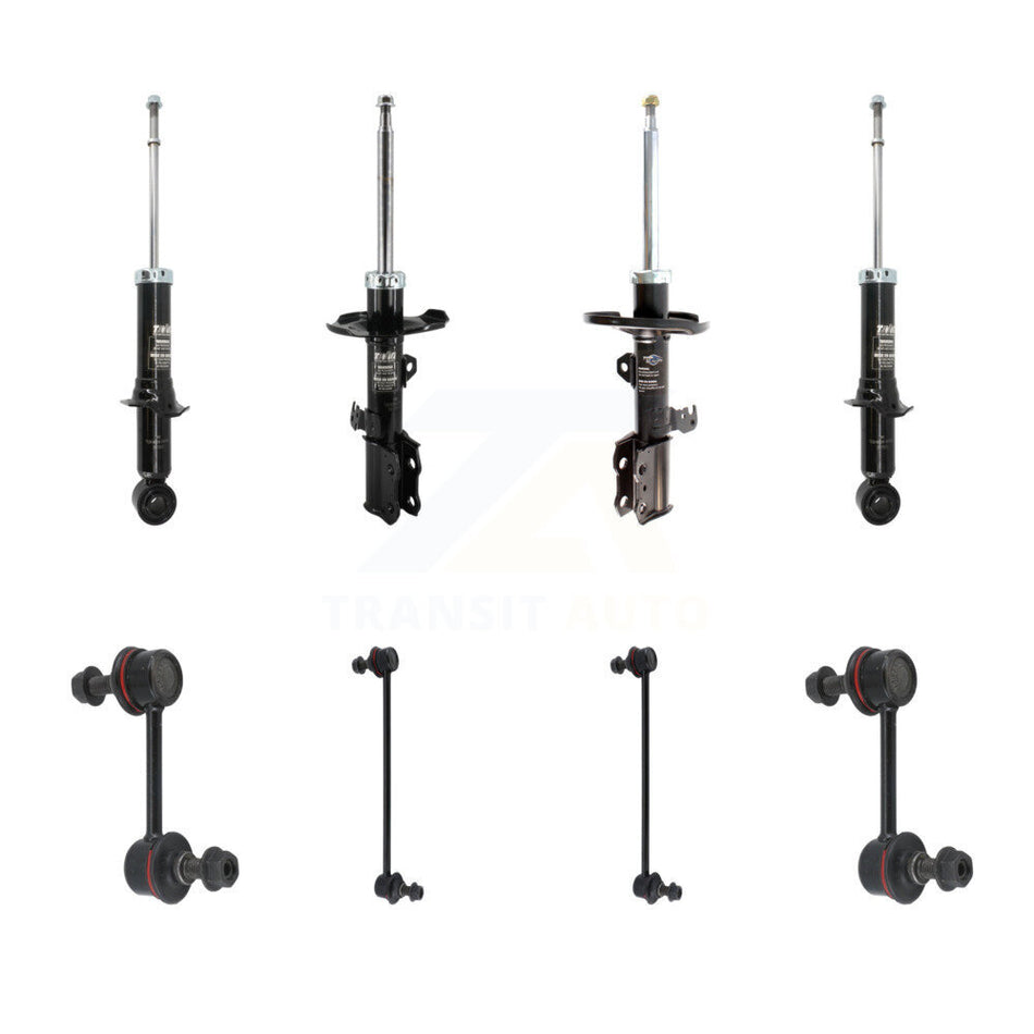Front Rear suspension Strut & TOR sway Bar Link Kit (8Pc) For 2003-2006 Toyota Corolla KSS-107893