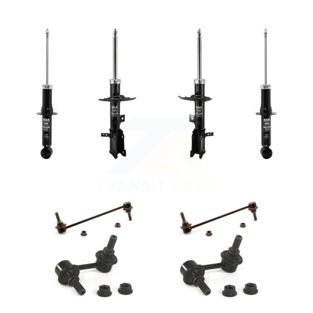 Front Rear suspension Strut & TOR sway Bar Link Kit (8Pc) For 2011-2019 Dodge Journey KSS-107894