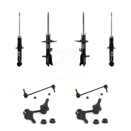 Front Rear suspension Strut & TOR sway Bar Link Kit (8Pc) For Dodge Journey KSS-107896