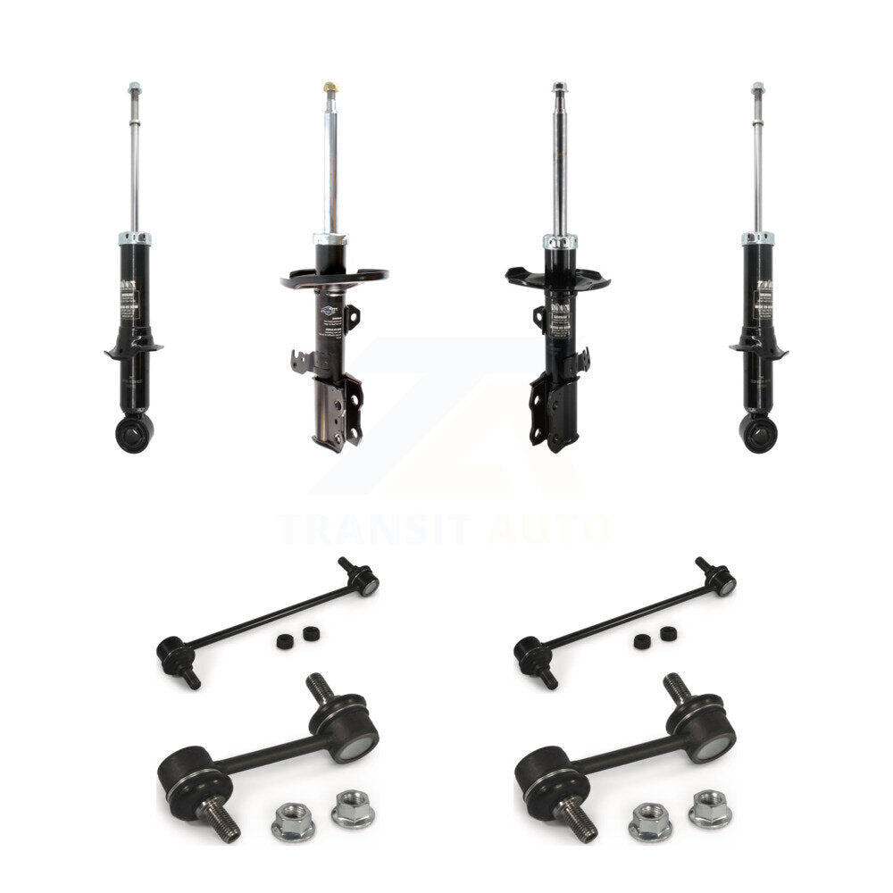 Front Rear suspension Strut & TQ sway Bar Link Kit (8Pc) For 2003-2006 Toyota Corolla KSS-107905