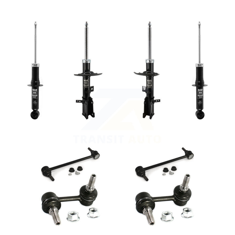 Front Rear suspension Strut & TQ sway Bar Link Kit (8Pc) For 2011-2019 Dodge Journey KSS-107906