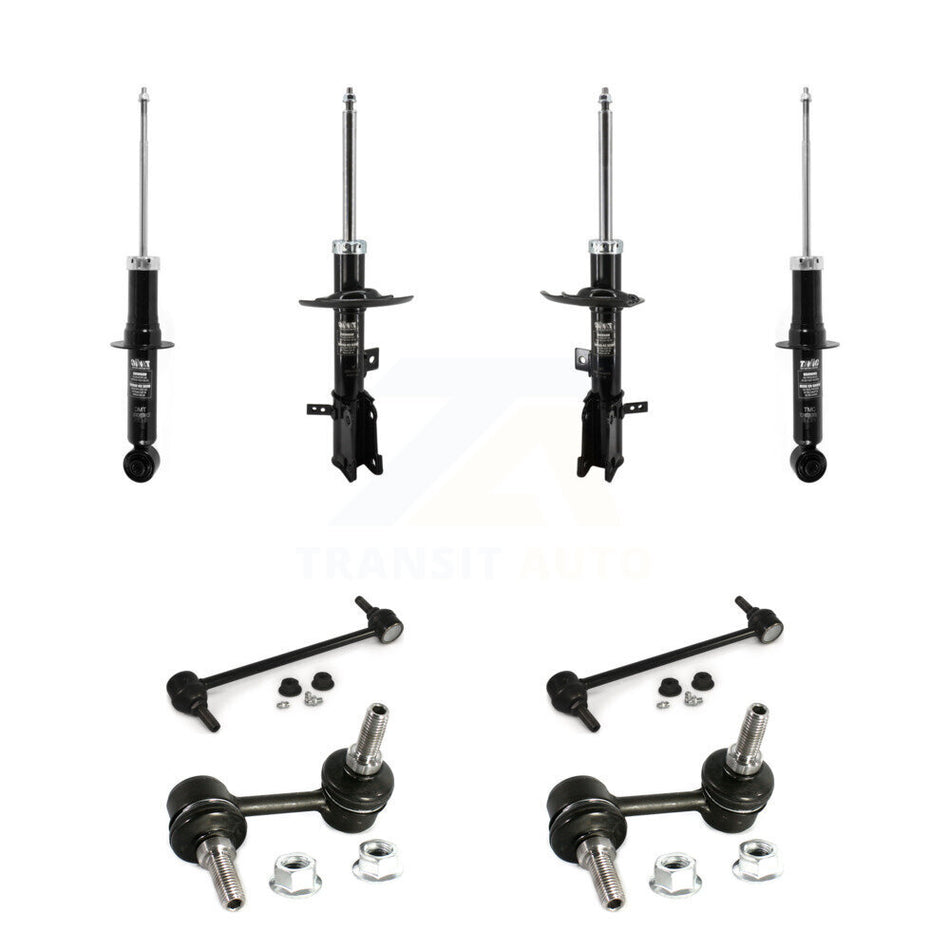 Front Rear suspension Strut & TQ sway Bar Link Kit (8Pc) For 2011-2019 Dodge Journey KSS-107906