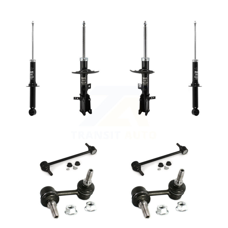 Front Rear suspension Strut & TQ sway Bar Link Kit (8Pc) For 2009-2010 Dodge Journey AWD KSS-107907