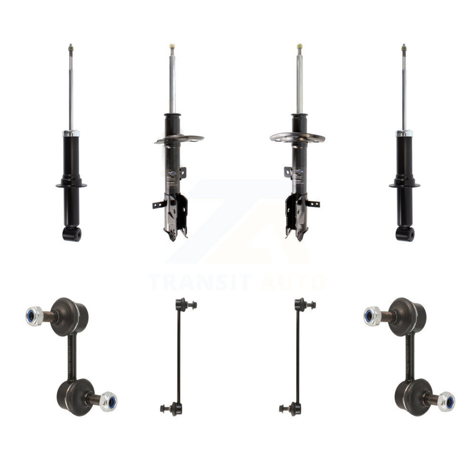 Front Rear Strut & TQ Bar Link Kit (8Pc) For 2007-2009 Jeep Dodge Caliber Patriot Compass KSS-107910