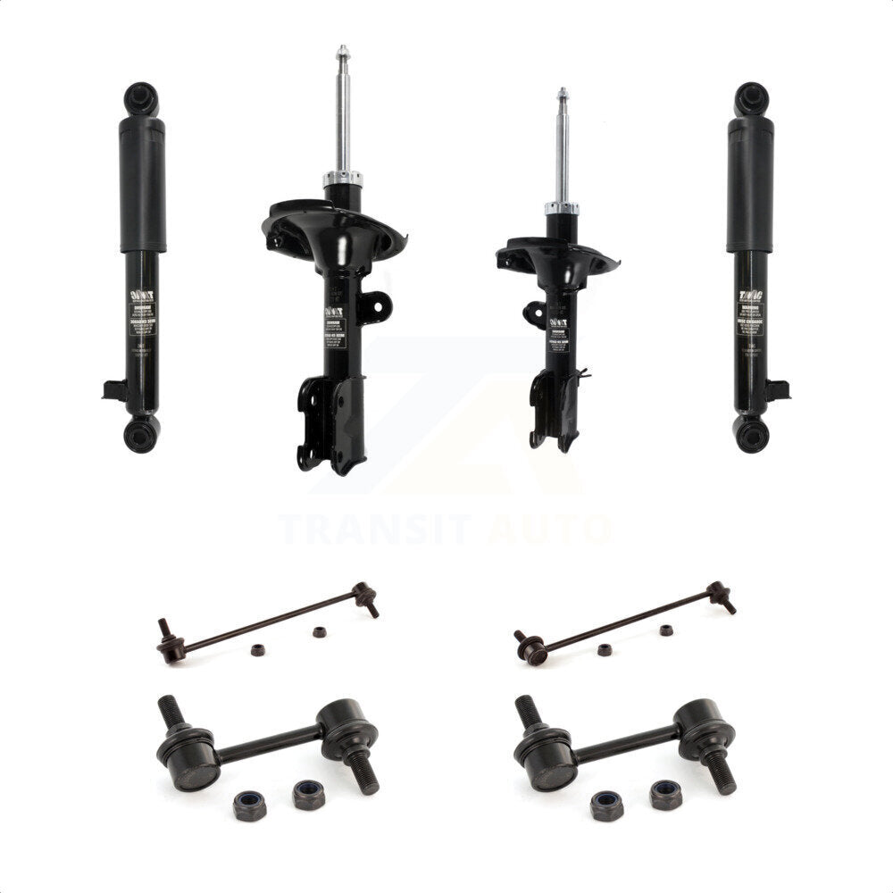 Front Rear Strut Shock & TOR sway Bar Link Kit (8Pc) For 2007-2012 Hyundai Veracruz KSS-107915