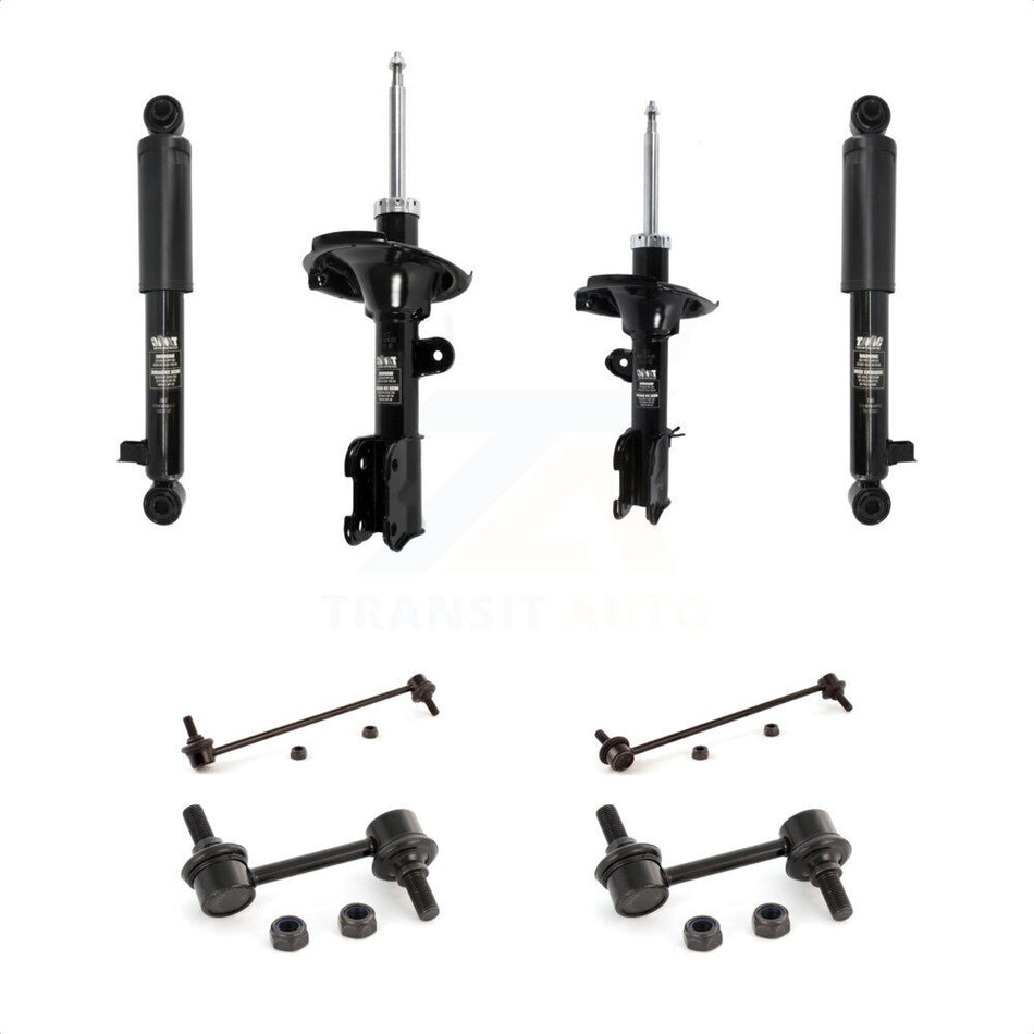 Front Rear Strut Shock & TOR sway Bar Link Kit (8Pc) For 2007-2012 Hyundai Veracruz KSS-107915