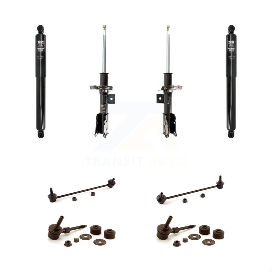 Front Rear Strut Shock & TOR sway Bar Link Kit (8Pc) For Chevrolet Equinox Pontiac KSS-107916