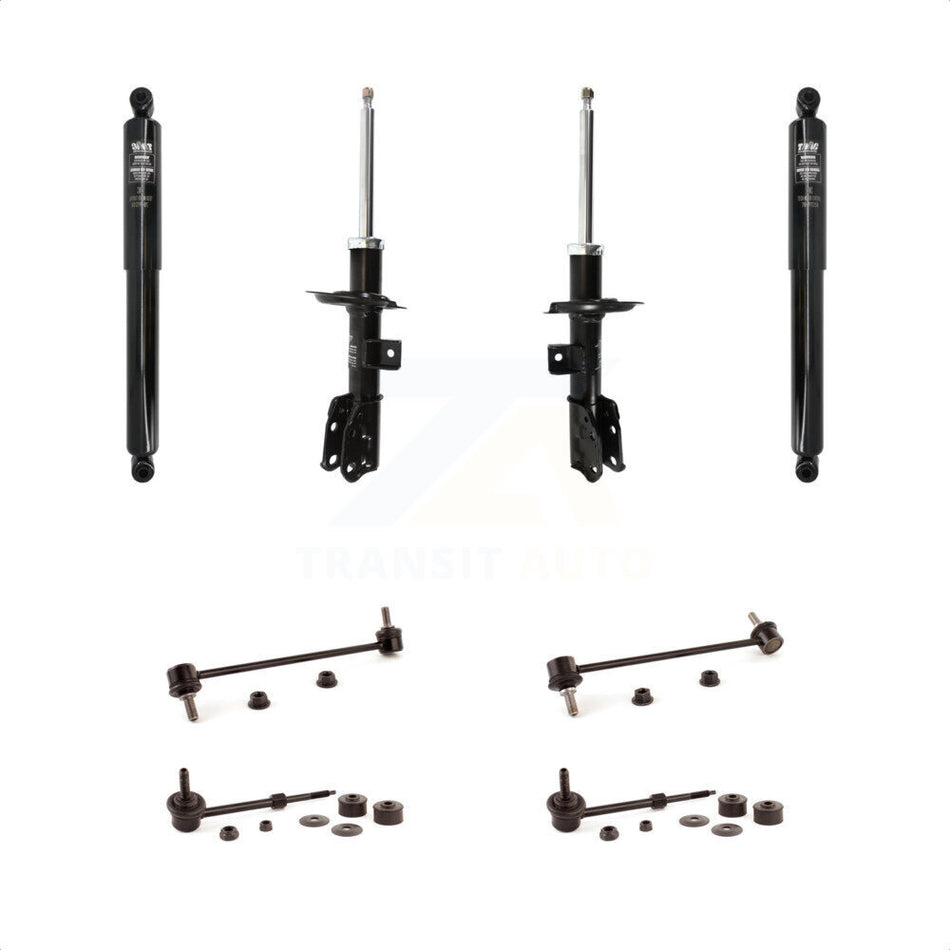 Front Rear Strut Shock & TOR sway Bar Link Kit (8Pc) For Saturn Vue Suzuki XL-7 KSS-107919