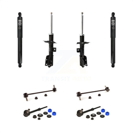 Front Rear Strut Shock & TOR Bar Link Kit (8Pc) For Chevrolet Equinox GMC Terrain KSS-107920