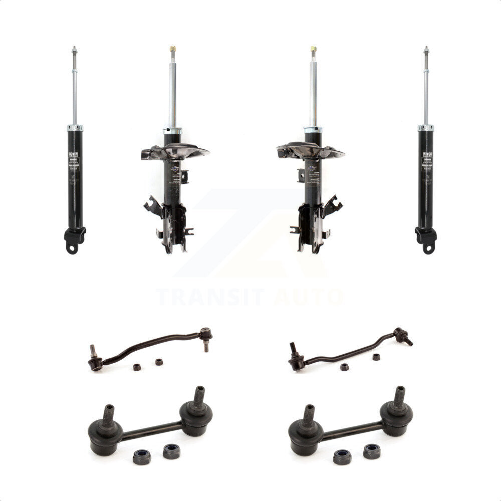 Front Rear Strut Shock & TOR sway Bar Link Kit (8Pc) For 2004-2008 Nissan Maxima KSS-107925