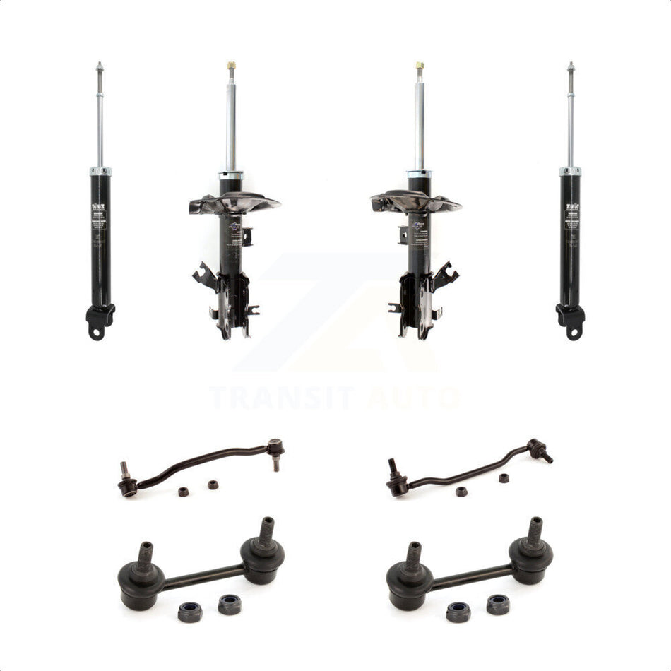 Front Rear Strut Shock & TOR sway Bar Link Kit (8Pc) For 2004-2008 Nissan Maxima KSS-107925