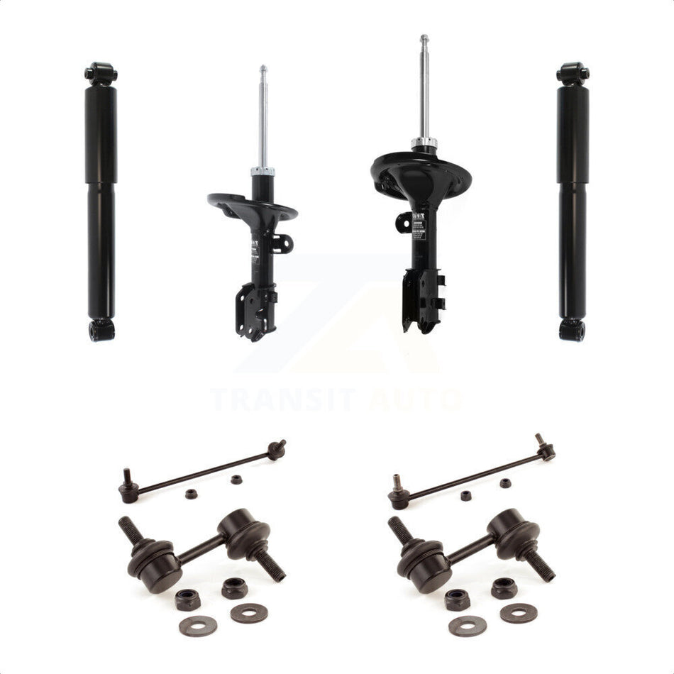 Front Rear Strut Shock & TOR Bar Link Kit (8Pc) For Kia Sedona Hyundai Entourage KSS-107926
