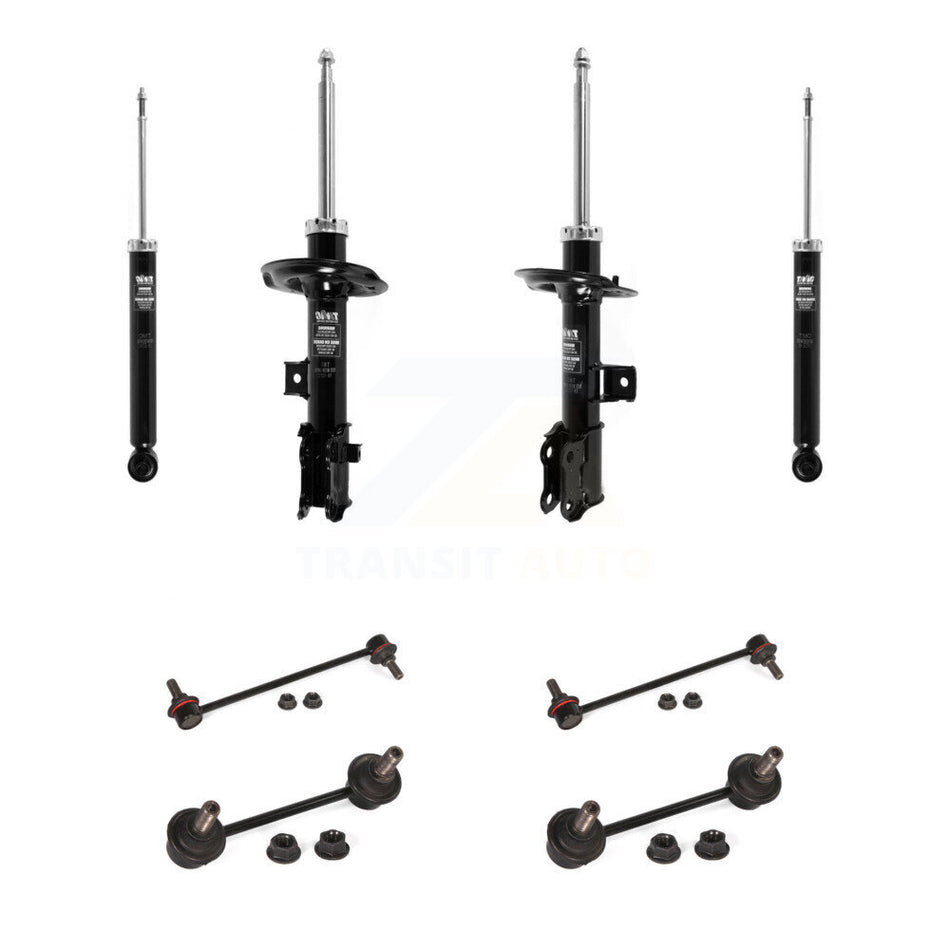 Front Rear Strut Shock & TOR sway Bar Link Kit (8Pc) For Hyundai Tucson Kia Sportage KSS-107929