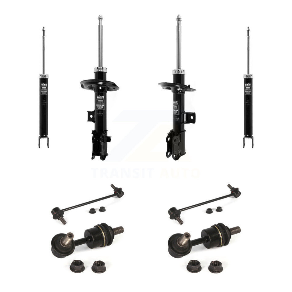 Front Rear Strut Shock & TOR sway Bar Link Kit (8Pc) For Hyundai Tucson Kia Sportage KSS-107932