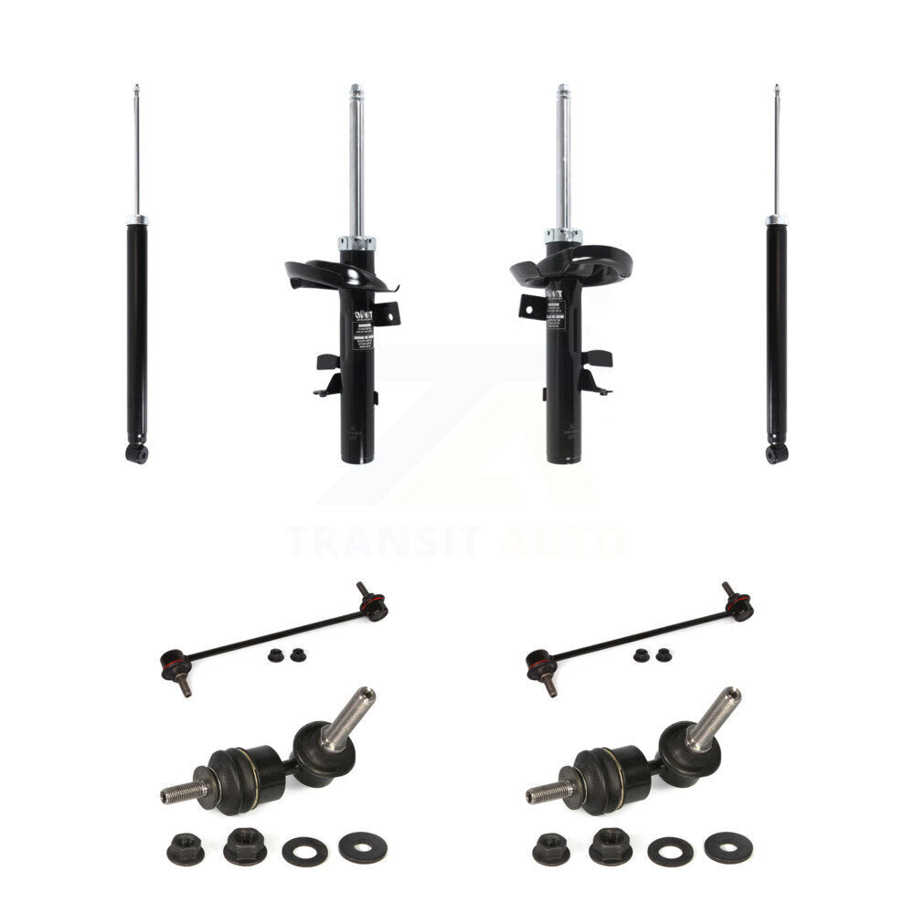 Front Rear Suspension Strut Shock & TOR sway Bar Link Kit (8Pc) For Ford C-Max KSS-107936
