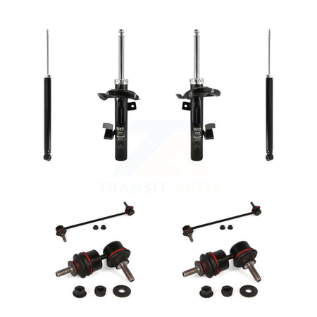 Front Rear Suspension Strut Shock & TOR sway Bar Link Kit (8Pc) For Mazda 3 KSS-107940
