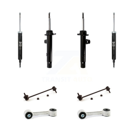 Front Rear Suspension Strut Shock & TOR sway Bar Link Kit (8Pc) For BMW 330Ci KSS-107942