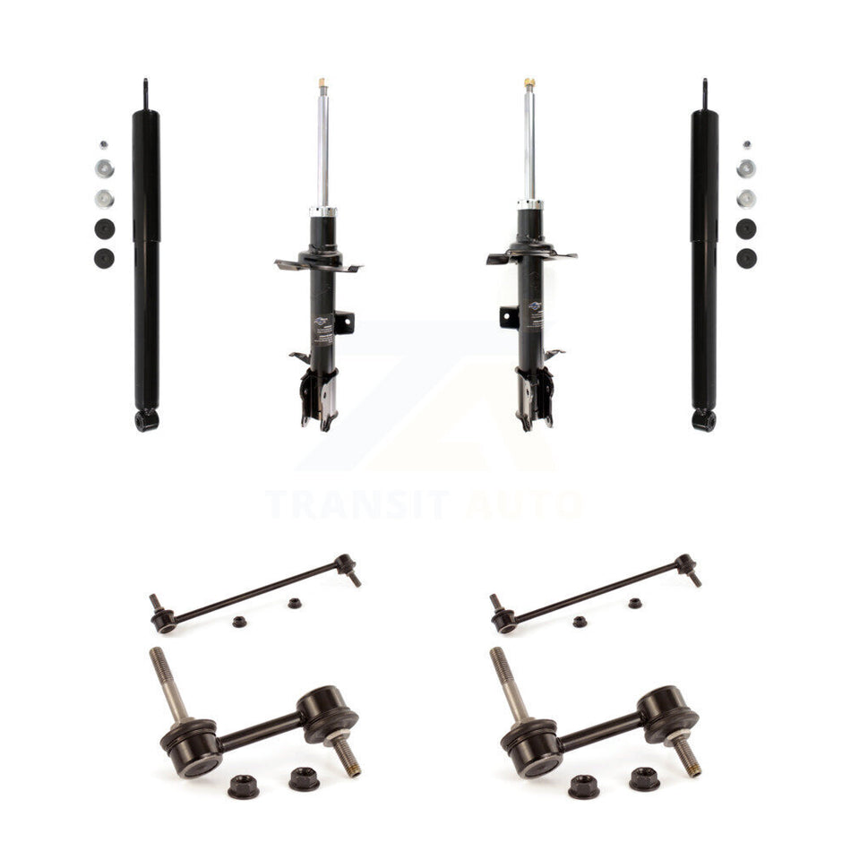 Front Rear Strut Shock & TOR sway Bar Link Kit (8Pc) For Ford Escape Mazda Tribute KSS-107946