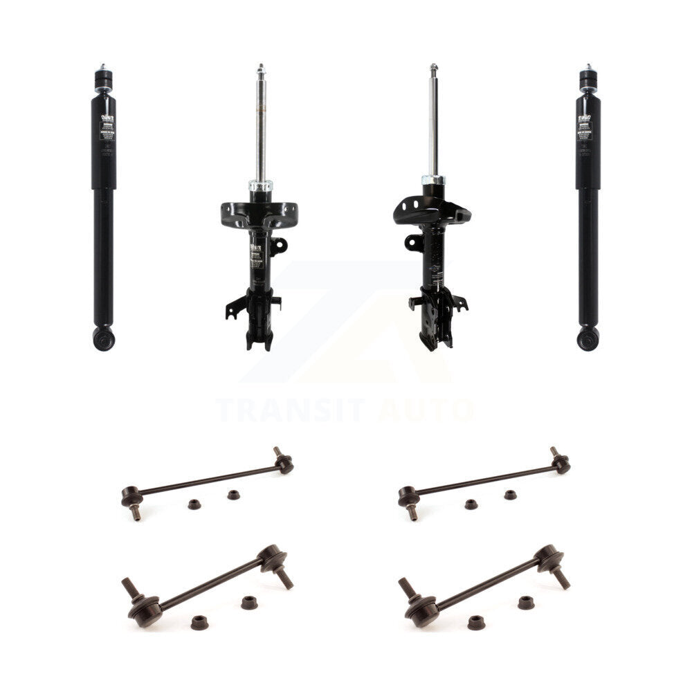 Front Rear Suspension Strut Shock & TOR Bar Link Kit (8Pc) For 2007-2012 Acura RDX KSS-107947