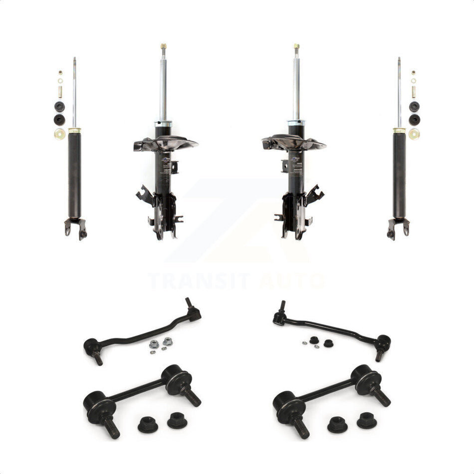 Front Rear Strut Shock & TQ sway Bar Link Kit (8Pc) For 2002-2006 Nissan Altima KSS-107951