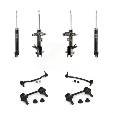 Front Rear Strut Shock & TQ sway Bar Link Kit (8Pc) For 2004-2008 Nissan Maxima KSS-107952